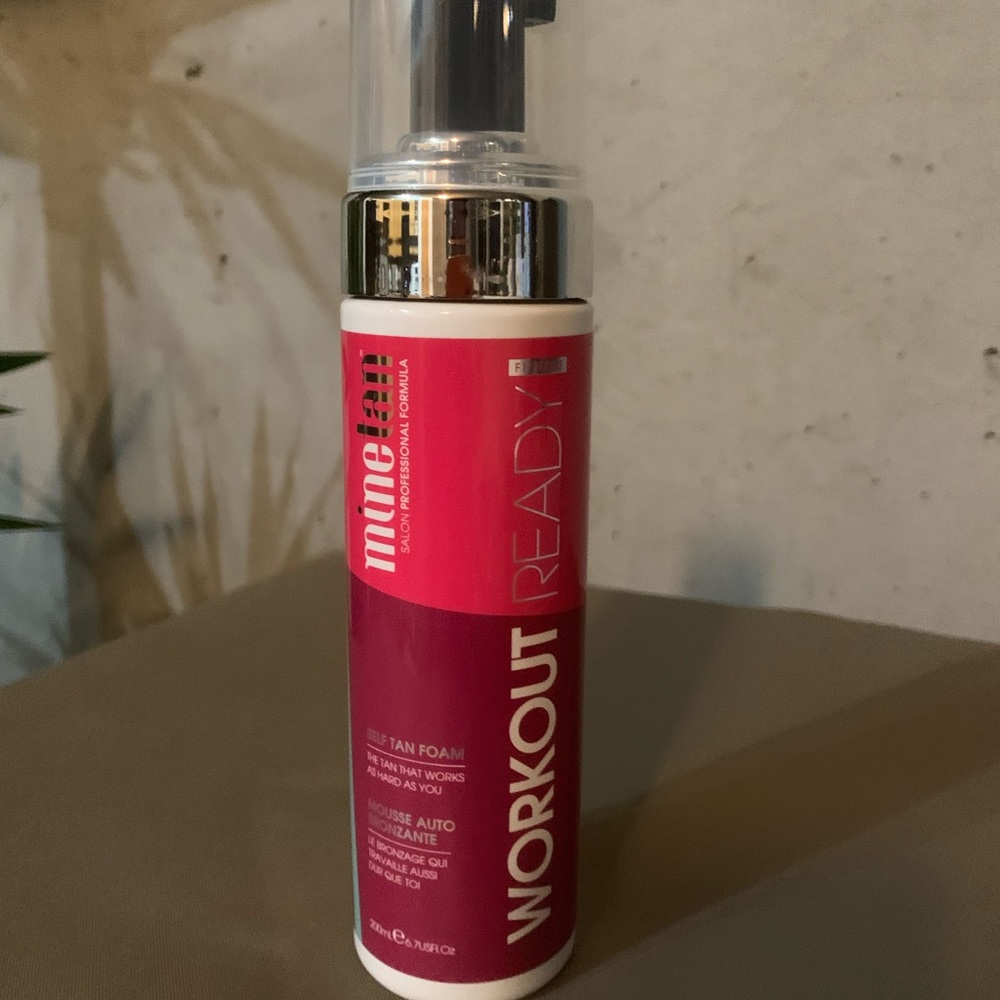 Mine tanning foam
